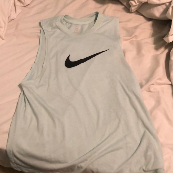 Blue nike tank top - Picture 1 of 1